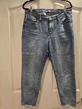 Kensie Light Blue Cropped Ankle Jeans Size 12/31